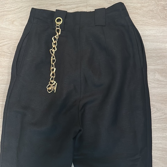 Aje-Annabelle Chain-Embellished Cropped Pants - Picture 11 of 11